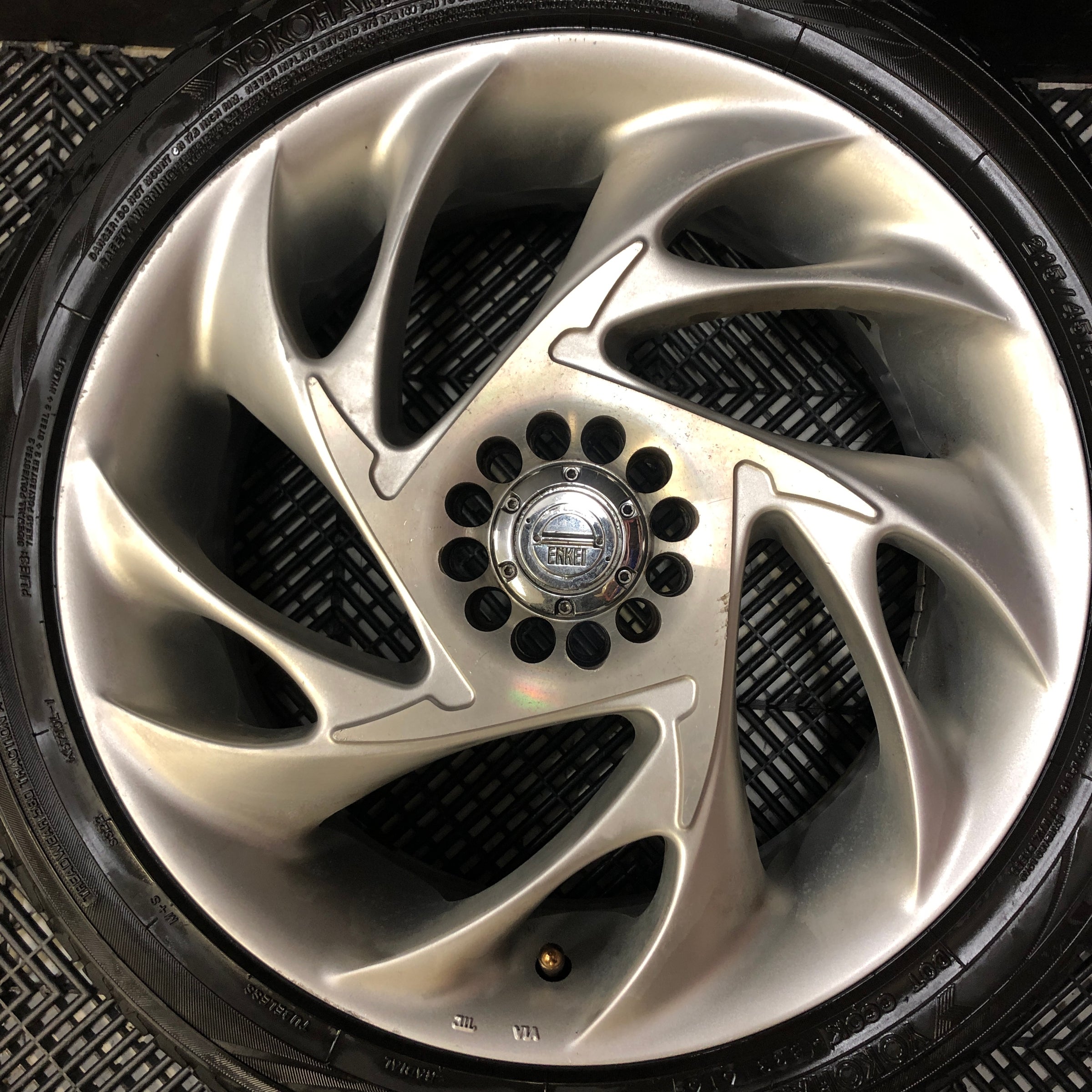 Enkei Shuriken + Tires #1217 | UP GARAGE Garden Grove