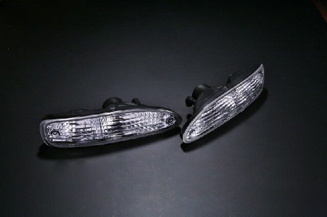 D-MAX Crystal front turn signal lens R(P)S13 180SX CHUKI