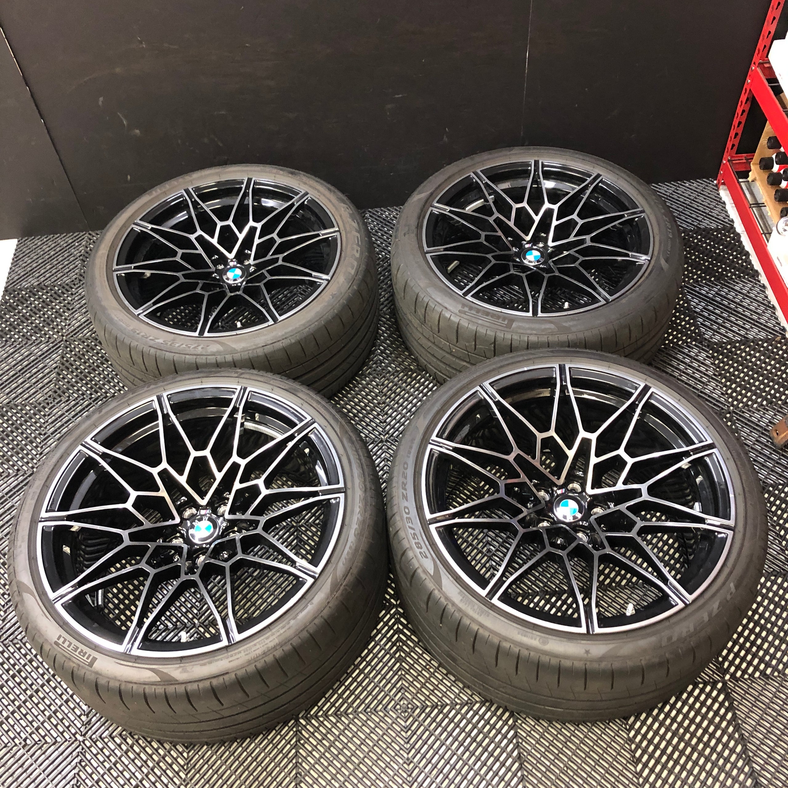 BMW M3 G80 OEM Wheels + Pirelli P-Zero #0917 | UP GARAGE Garden Grove
